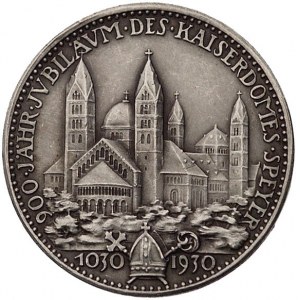 900-lecie cesarskiej katedry w Spirze - medal autorstwa...