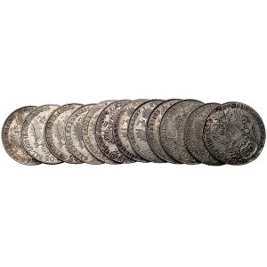zestaw monet 20 krajcarowych 1810 Wiedeń, 1816 Krzemnic...