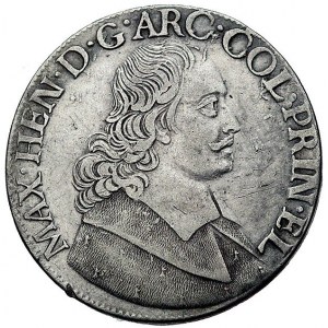 Maksymilian Henryk bawarski 1650-1688, patagon 1666, Li...