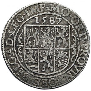 Leicester daalder 1587, Geldria, Dav. 8829, Delm. 898