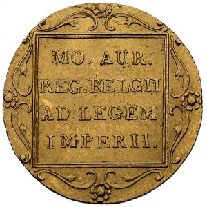 Willem I 1815-1840, dukat 1828, Utrecht, Fr. 331, złoto...