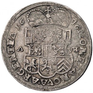 2/3 talara (gulden) 1676, Minden litery A-VH, Schrötter...