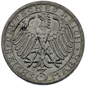 3 marki 1927 A, (Berlin), 900-lecie Naumburga, J. 333