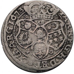 Michał Apafi 1661-1690, 12 krajcarów 1673, Resch 159- p...