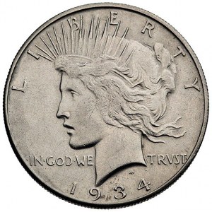 1 dolar 1934, San Francisco