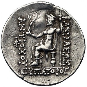 SYRIA- Antioch V Eupator 164-162 pne, tetradrachma, Aw:...