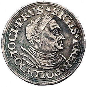 trojak 1532, Toruń, odmiana z napisem PRVS na awersie, ...