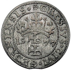 grosz oblężniczy 1577, (moneta autorstwa K. Goebla), Gd...