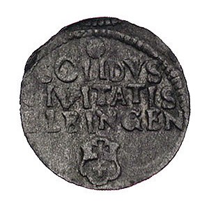 szeląg 1673, Elbląg, Kurp. 1159 R3, Gum. 1987