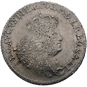 30 groszy (złotówka) 1762, Gdańsk, Kam. 989 R1, Merseb....