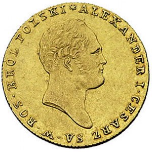 25 złotych 1818, Warszawa, Plage 12, Fr. 105, złoto, 4....