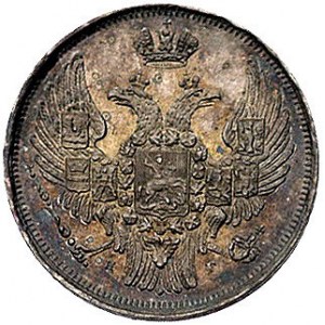 15 kopiejek = 1 złoty 1832, Petersburg, Plage 398, pięk...