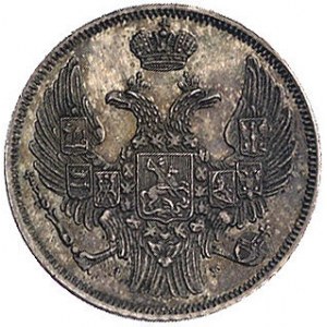 15 kopiejek = 1 złoty 1833, Petersburg, Plage 399, wyśm...