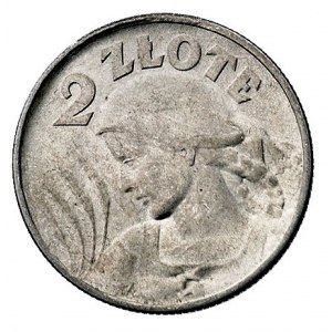 2 złote 1924, Filadelfia, moneta wybita odwróconym stem...