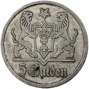 5 guldenów 1927, Berlin, Kościół Marii Panny Parchimowi...