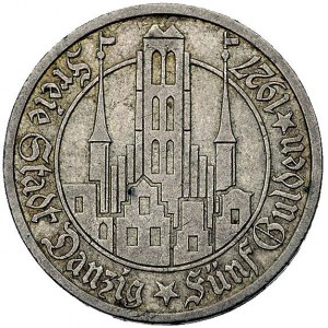 5 guldenów 1927, Berlin, Kościół Marii Panny Parchimowi...