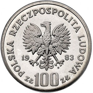 100 złotych 1983, Warszawa, Niedźwiedź, Parchimowicz 29...