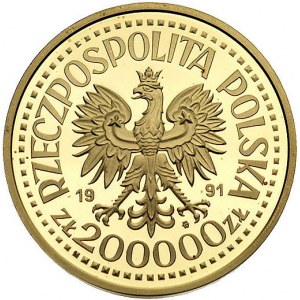 komplet monet 200.000, 100.000, 50.000, 20.000 złotych ...