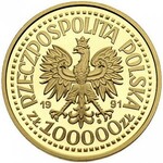 komplet monet 200.000, 100.000, 50.000, 20.000 złotych ...