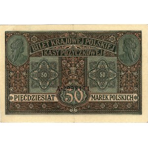 50 marek polskich 9.12.1916, \jenerał, Miłczak 5