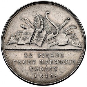 Karol Karpiński-medal autorstwa Karola Berenda 1819, Aw...
