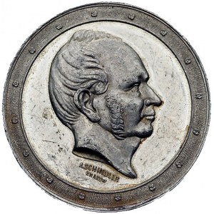 medal Józef Majer- medal autorstwa A. Schindlera 1881 r...