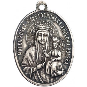 medal wybity z okazji koronacji obrazu Matki Boskiej na...