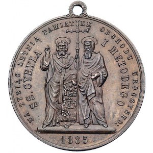 1000-lecie misji św. Cyryla i Metodego- medal bity nakł...
