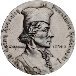 Tadeusz Kościuszko - medal autorstwa Wiesława Zarzyckie...