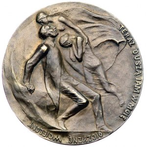 Adam Mickiewicz- medal autorstwa Wacława Szymanowskiego...