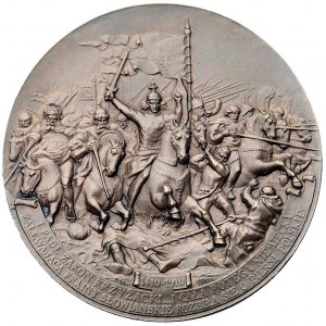 500-lecie zwycięstwa grunwaldzkiego- medal wykonany w L...