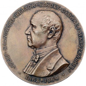 50- lecie Szkoły Głównej Warszawskiej- medal autorstwa ...