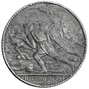 Legiony Polskie-medal autorstwa Jana Wysockiego 1916 r....