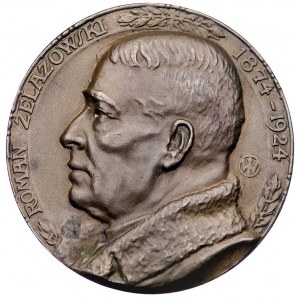 Roman Żelazowski- medal autorstwa Jana Wysockiego 1924 ...
