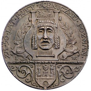 Roman Żelazowski- medal autorstwa Jana Wysockiego 1924 ...
