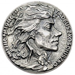 Tadeusz Kościuszko -medal autorstwa Franciszka Kaflasa ...