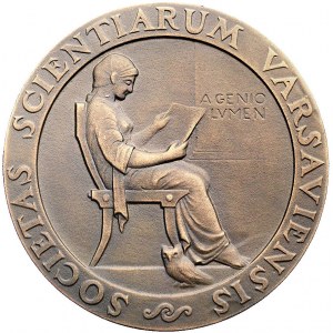 Wacław Sierpiński- medal autorstwa Józefa Aumillera 195...