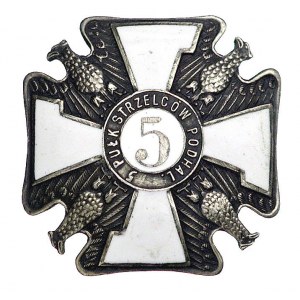 oficerska odznaka pamiątkowa 5 Pułku Strzelców Podhalań...