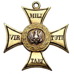 Krzyż Virtuti Militari IV klasa za stłumienie Powstania...