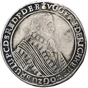 talar 1646, Aw: Popiersie, napis wokoło, Rw: Tarcza her...