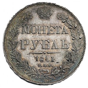 rubel 1841, Petersburg, Bitkin 130, Uzdenikow 1597, pat...