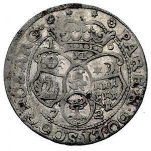 grosz na 12 węgierskich denarów, 1672, Resch 123, Hess ...