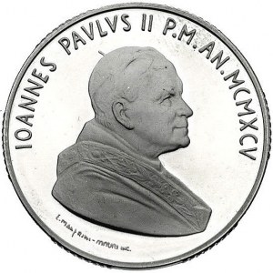 Jan Paweł II 1978 - , 10.000 lirów 1995, Rzym, Y. 260