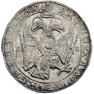 talar 1602, Krzemnica, Aw: Popiersie, napis wokoło, Rw:...