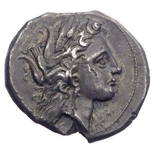 Lukania-Metapont, stater 330-300 pne, Aw: Głowa Demeter...