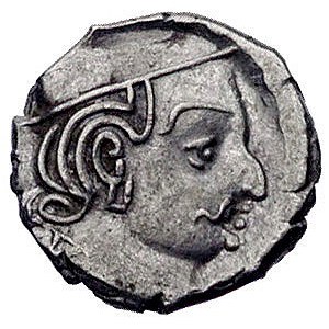 INDO-PARTOWIE ZACHODNI- Rudrasena 256-278, drachma, Aw:...