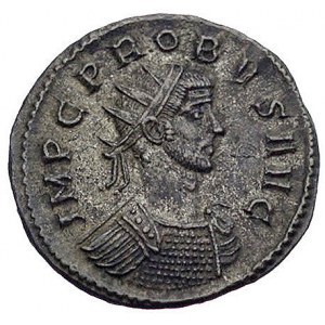 Probus 276-282, antoninian, Aw: Popiersie w pancerzu i ...
