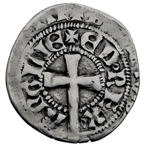 Edward II 1337-1360, blanc (grosz), Aw: Długi krzyż i n...