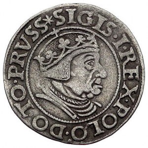 grosz 1538, Gdańsk, napis PRVSS, Kurp. 479 (R), Gum. 56...
