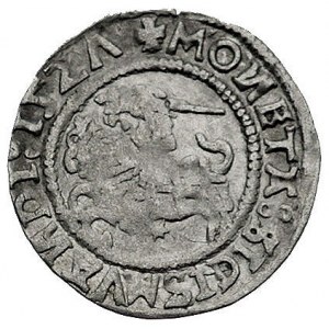 półgrosz 1527, Wilno, omyłkowy napis SIGISMVANDI, Kurp....